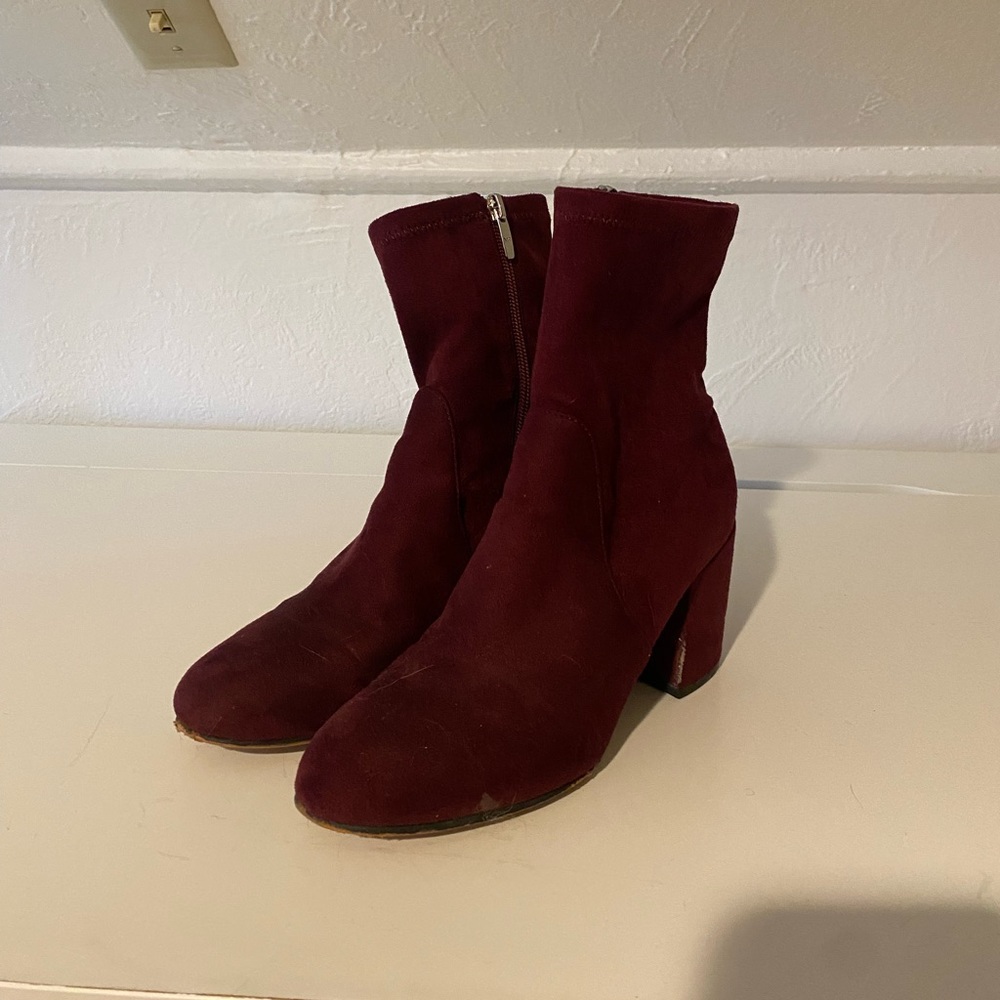 Marc Fisher suede ankle boots